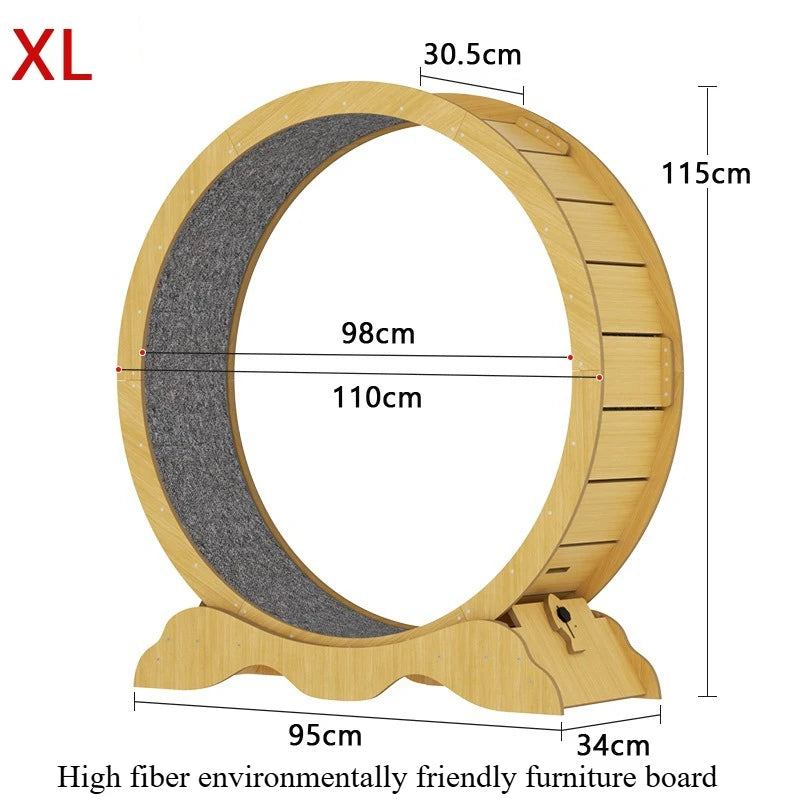EU STOCK Treadmill for cats, treadmill for cats to parkour at home and small dogs, easy-to-assemble exercise rollers for cats