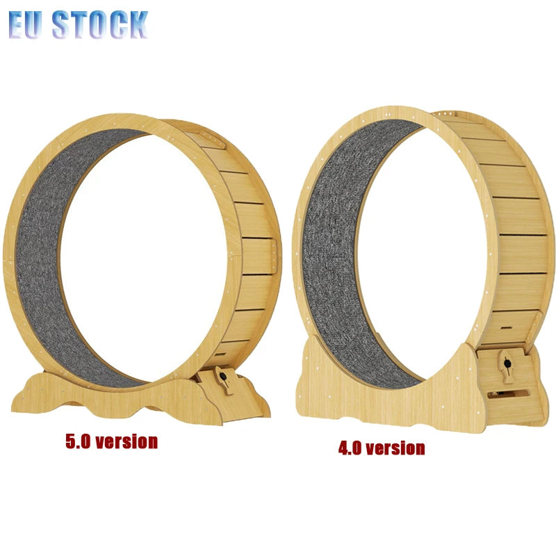 EU STOCK Treadmill for cats, treadmill for cats to parkour at home and small dogs, easy-to-assemble exercise rollers for cats