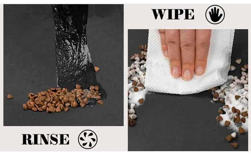 Waterproof Pet Food Mat for Dogs & Cats: Keep Floors Clean