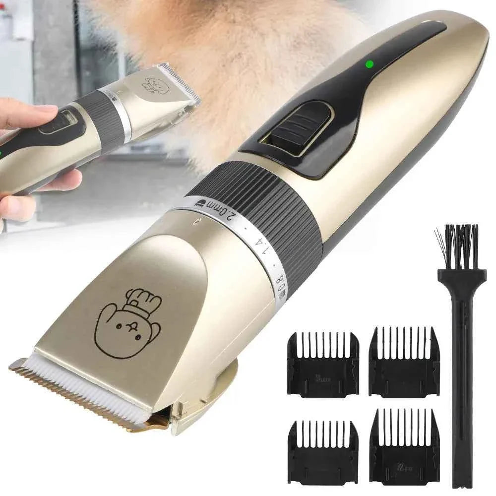 Cordless Pet Hair Clipper Set – Pro Dog & Cat Grooming Kit