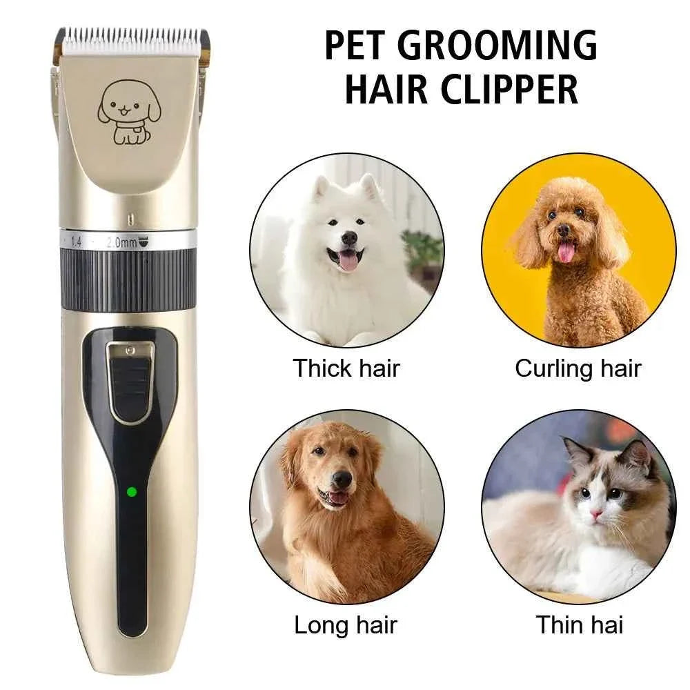 Cordless Pet Hair Clipper Set – Pro Dog & Cat Grooming Kit