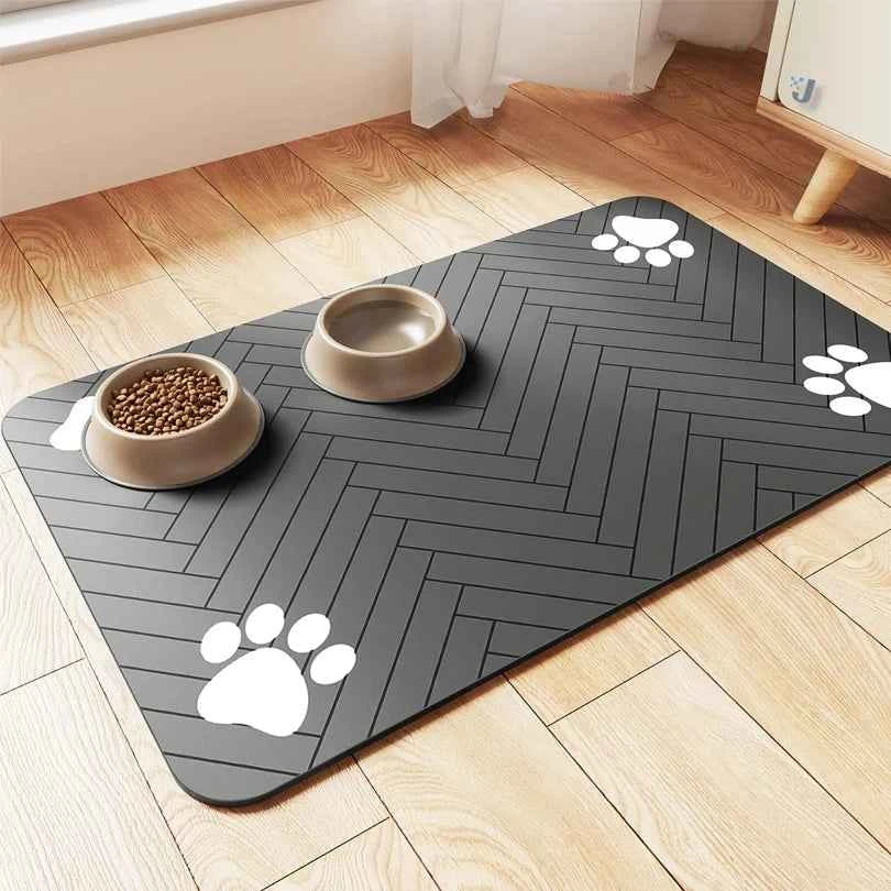 Waterproof Pet Food Mat for Dogs & Cats: Keep Floors Clean