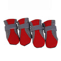 Pet Dog Shoes Breathable Waterproof Outdoor Walking Net Soft Summer Pet Shoes Night Safe Reflective Boots for Small Medium Dogs