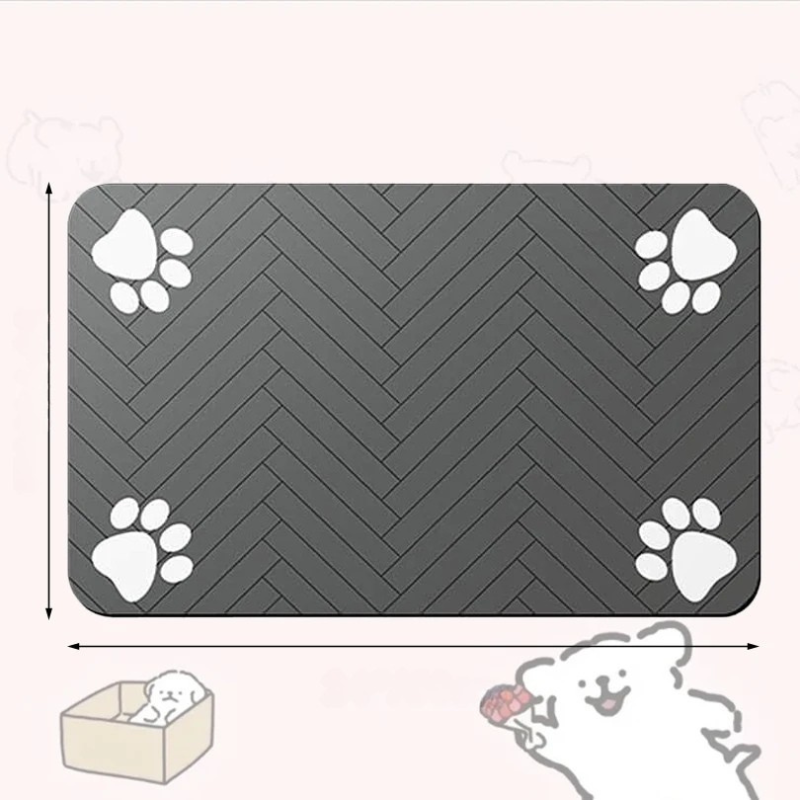 Waterproof Pet Food Mat for Dogs & Cats: Keep Floors Clean