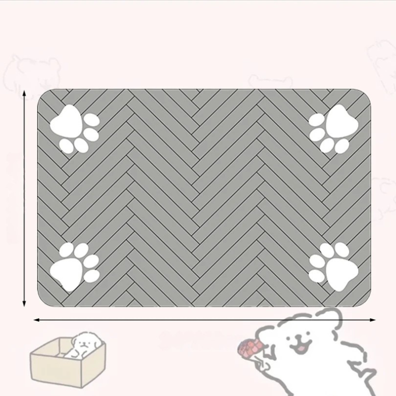 Waterproof Pet Food Mat for Dogs & Cats: Keep Floors Clean